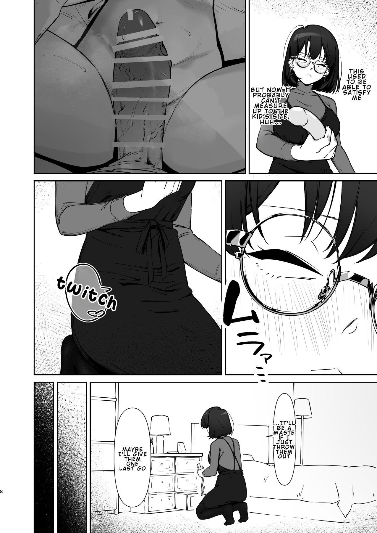 Hentai Manga Comic-My first sexual experience was with the boss of the cafe I'd been going to for 16 years 2-Read-7